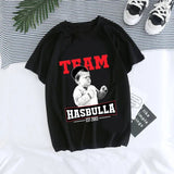 Team Hasbulla Shirt 2023 Women Kawaii Graphic Hasbulla T Shirt