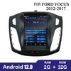 For Ford Focus 3 Mk 3 2012-2017 for Tesla style screen Android 12.0 Car Radio Multimedia Video Player Navigation GPS bluetooth