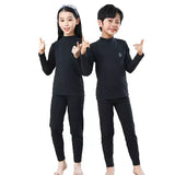 Autumn Winter Thermal Underwear Suit Girls Clothing Sets