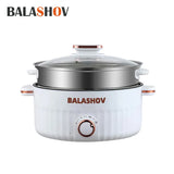 1.5L 3L Portable Electric Rice Cooker Multifunctional Pan Non-stick Cookware