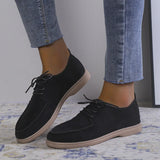 Women's Flat Lace Up Casual Shoes