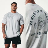 Summer Gym T-Shirts fitness Oversized 100 Cotton Men Women T Shirt