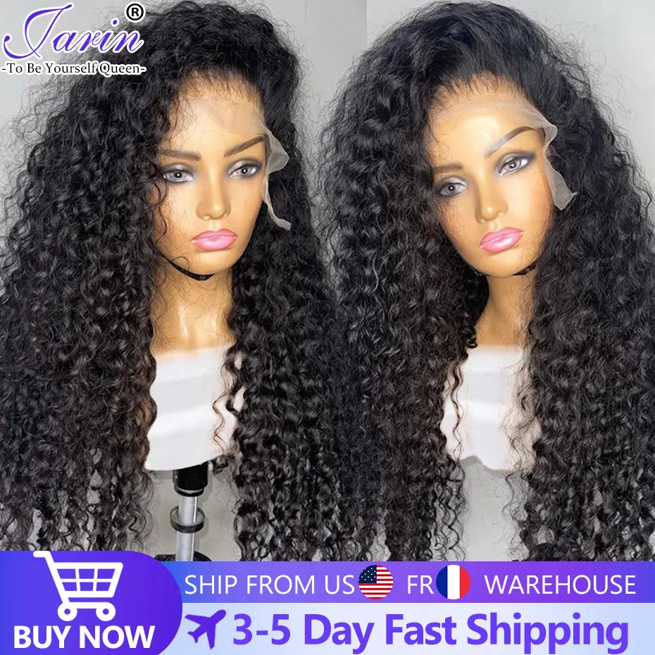 Human Hair Transparent Lace Frontal Wigs 180% For Women 4x4 Human Hair Wigs Lace Front Wig
