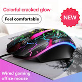 1200DPI USB Wired Gaming Mouse Optical Computer Mouse
