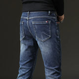 2023 Spring Autumn Men's Blue Jeans