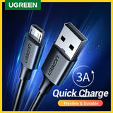 Ugreen Micro USB Cable 3A Fast Charging USB