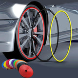 4M / 8M Car Rim Protect Strip Wheel Edge Protector bright Matte car Wheel Sticker Tire