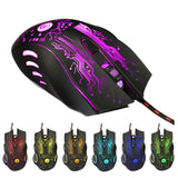 Colorful LED Computer Gaming Mouse Professional Ultra-precise