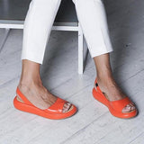 Sandales d'été pour femmes chaussures en cuir PVC été à la mode orteils ouverts