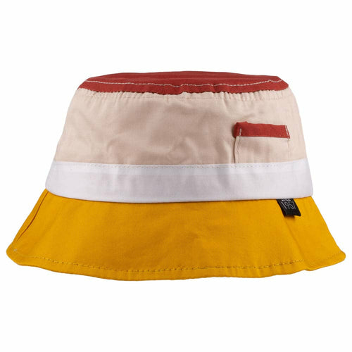 Lightweight Cotton Hat for 1-3 Babies - Wide Brim Print Cap