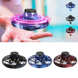 Mini Drone LED Type UFO hélicoptère volant Spinner bout du doigt
