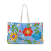 Uniquely You Weekender Tote Bag, Floral Print - Blue