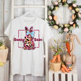 Easter Bunny Tee T-shirt en coton personnalisé unisexe - Imprimé