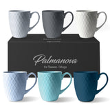 6er Kaffeetassen Set Palmanova Kollektion (Ocean Edition)