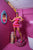 Sexy Swirl Color Block Tube Midi Dress Off Shoulder Partywear PR