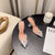 New women shoe Pointed Toe transparent high heels sexy Party Sandal
