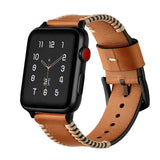 Processus de couture Bracelet Apple Watch en cuir