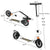 Scooter 3 Height Adjustable Easy Folding Double Shock Absorber