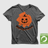 T-shirt unisexe d’Halloween recyclé respectueux de l’environnement