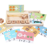Wooden Math Learning Mathematical Game Toys