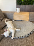 DOUBLE layer felty CAT bed