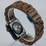 Bracelet Apple Watch en bois fait à la main