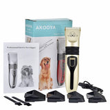 Electric Dog Hair Trimmer Kit Rechargeable Pet Hair Clipper Pet Shaver
