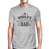 World's Greatest Dad T-shirt graphique en coton pour homme