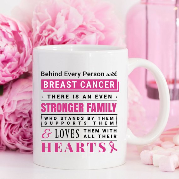 Breast Cancer Coffee Mug - Behind Every Person