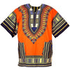 Orange African Dashiki Shirt / Dashiki wear