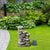 Teamson Home Garden Solar Water Fountain Feature