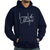 Mens Long Sleeve Hoodie Living Life Unlimited - Inspirational