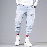 Hip Hop jean homme Cargo élastique Harun Joggers pantalon
