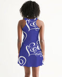 Robe Femme - Love Racerback Dress Bleu Royal/Blanc
