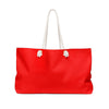 Uniquely You Weekender Tote Bag,  Red